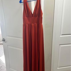 Everpretty Burnt Orange Formal Dress