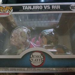 Tanjiro Vs RUI Funko Pop Moment  
