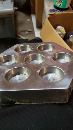 7 candle candle holder