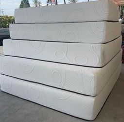 Memory foam blanco Queen
