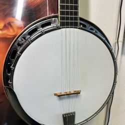 Scott/Scout Resonator Banjo + Hard Case