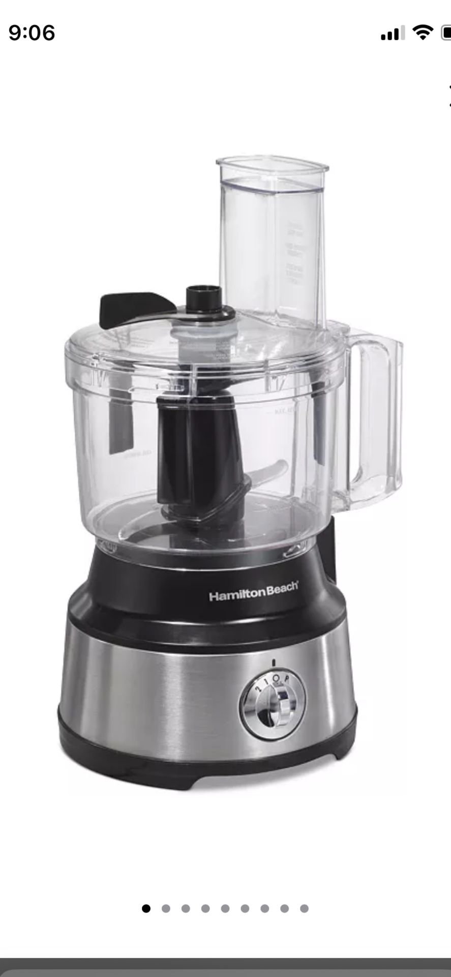 Food Processor, Hamilton Beach