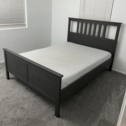 F Bedframe w/mattress 