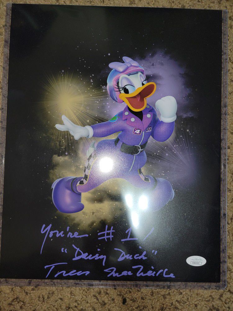 11x14 daisy signed by Tress MacNeille