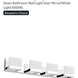 Bathroom Wall 4 Light For Over Mirror