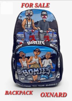 HOMIES CHINLLIN BLACK BACKPACK