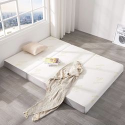 Twin Folding Mattress With Travel Bag