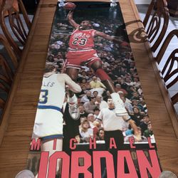 Michael Jordan Door Poster