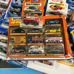 Matchbox Box Fire Trucks And Military Vehicles And More 
