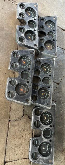 67-72 Chevy gauge cluster