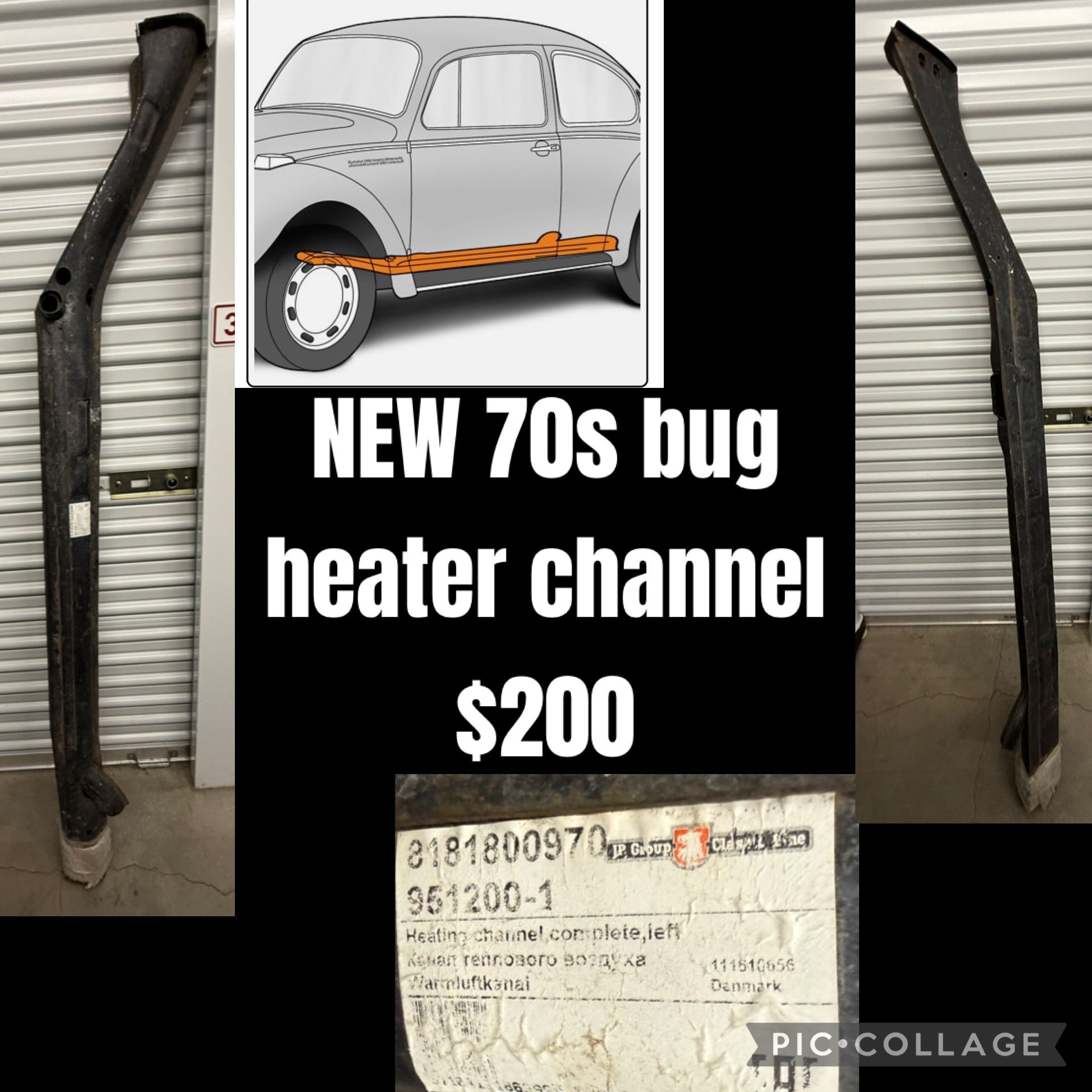 $200 NEW heater channel