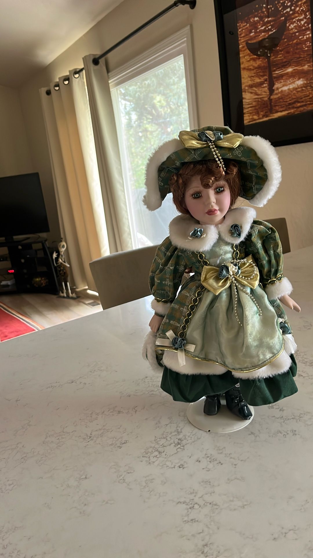 Irish Lassie Doll-porcelain