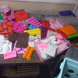 Silicon molds(variety over 80pcs)