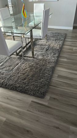 Gray Rug For Sale 6’ 7” X 9’ 10”