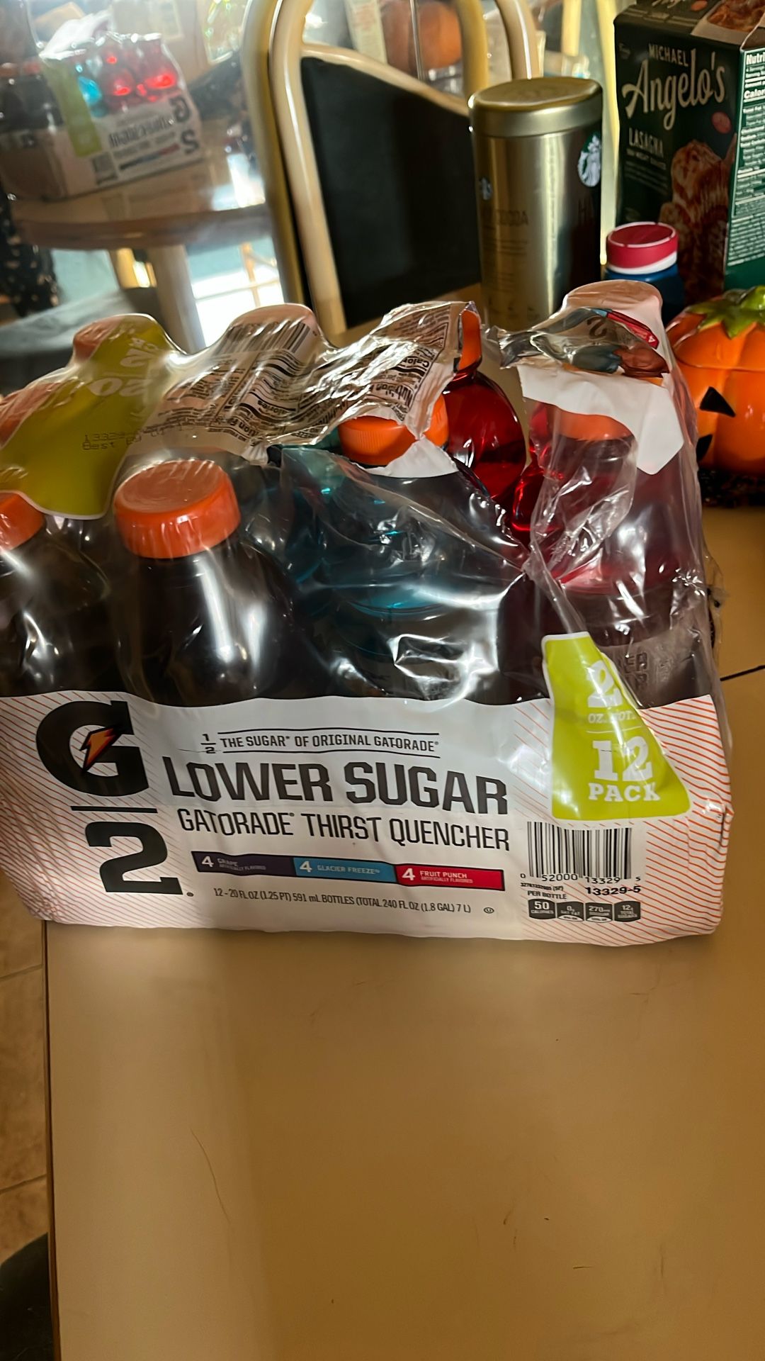 G 2 Gatorade Lower Sugar. 10 Bottles New