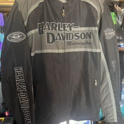 Harley Davidson Windbreaker riding Jacket Size 2XL