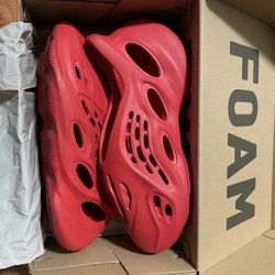 Vermillion Foam Runners