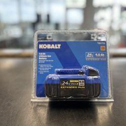 Kobalt 24 Volt Max 4.0 Ah Lithium Ion Battery for Power Tools 1 Hour Charge