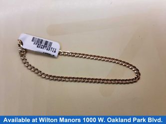 Bracelet - Yellow Gold 10k (.417) 2.7 grams 7 inch