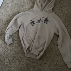 Medium Skeleton Skateboard Hoodie