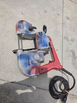 Milwaukee deep cut electric band saw