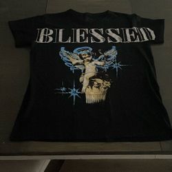 Blessed Graphic Tee XL (Black) – Never Worn