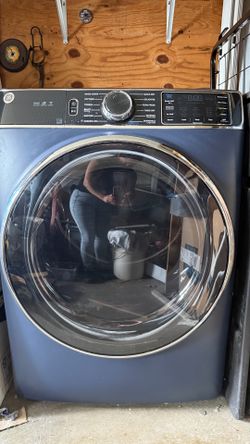 GE Gas Dryer sapphire color
