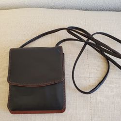 Derek Alexander Half Flap Small Leather Crossbody