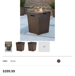 Brown Fire Pit