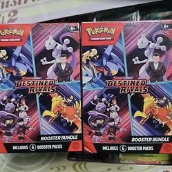 Pokémon 2 Sealed Destined Rivals Booster Bundle