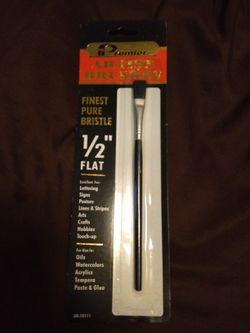 Finest Pure Bristle 1/2" flat