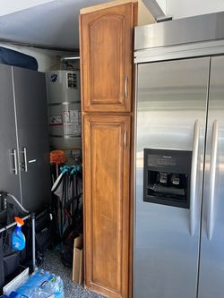 FREE – Custom Solid Wood Pantry/Storage Cabinet