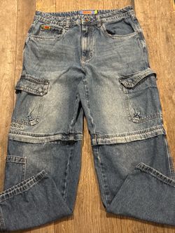 Empyre Cargo Denim Jeans/jorts