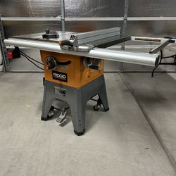 Ridgid 10” Table Saw Mdl. R4512