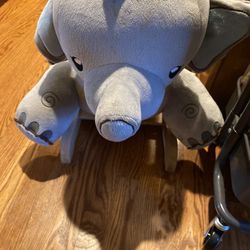 Cute Musical Elephant Ride Toy