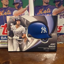 Joey Gallo Helmet Card