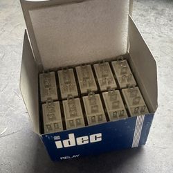 IDEC RH1B-U RH1B-UAC120V 120 V AC 10 A SPDT Power Relays - Lot of 20
