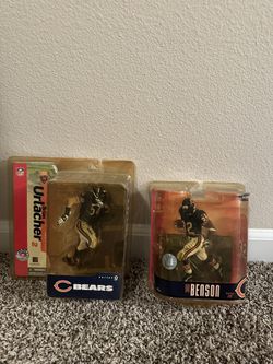 Brian Urlacher & Cedric Benson NFL McFarlane Figures