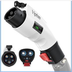 Tesla to J1772 Adapter 60A 250V AC NACS EV Charging Connector