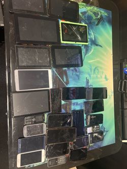 Lot Of Phone And Tablets (as Is )