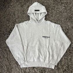 Essentials Fear Of God Light Oatmeal Hoodie (XS-XL)