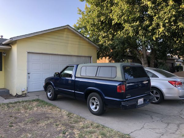 Camper Shell Fits Chevy S10 Longbed For Sale In Valley Home Ca Offerup