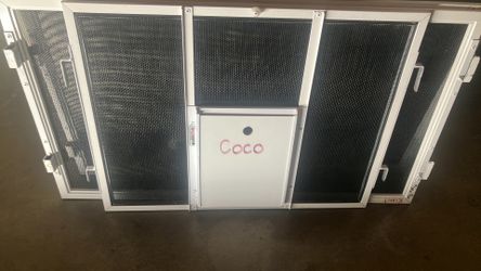 Pet Sliding Screen Door Entrance