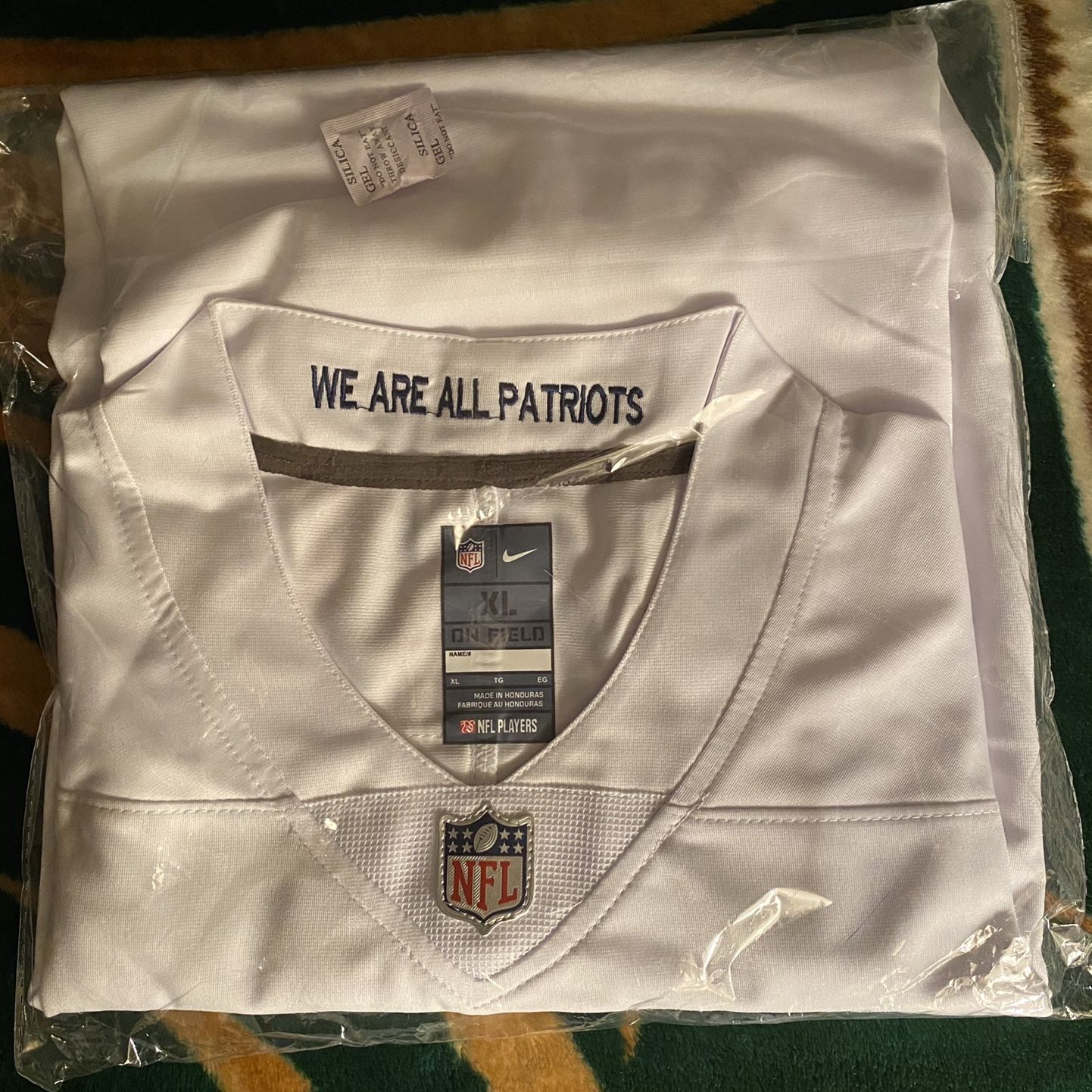 New England Patriots - Cam Newton - Stitched Jersey - XL