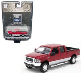 Motormax 1:64 2004 Ford F-250 Truck Toreador Red & Silver Dealer Exclusive 1:64 Diecast Toy Model