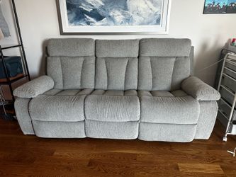 Moving out sale, less two year old sofa