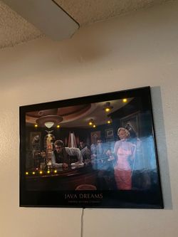 JAVA DREAMS - Iconic Hollywood Light-Up Picture