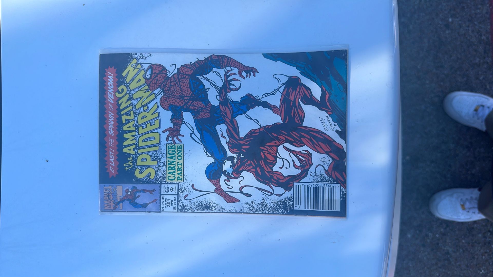 The Amazing Spider-Man Introduction Of The Spawn Of venom carnage in introduction