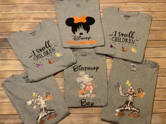 Customized Halloween Disney Shirts
