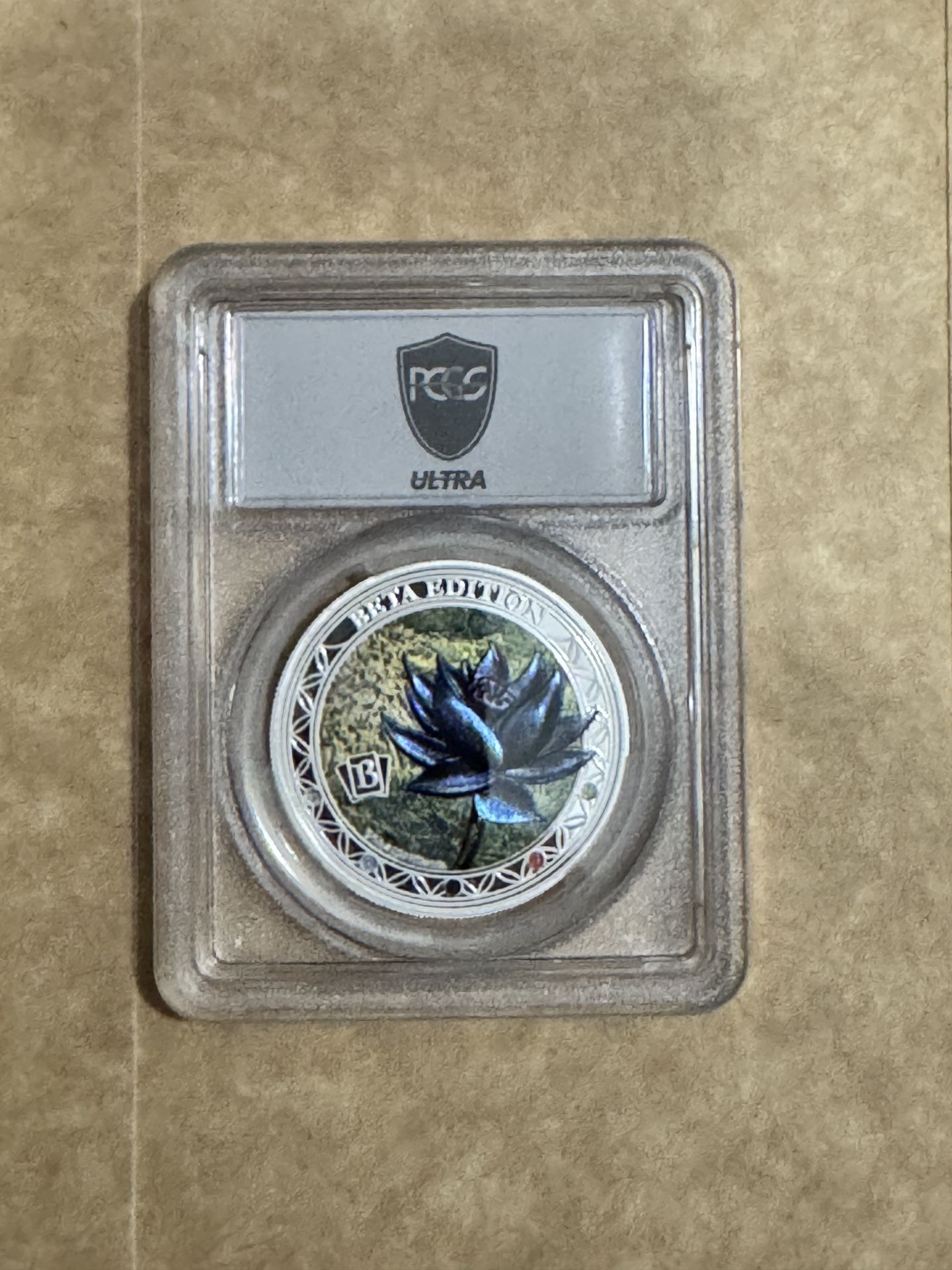 2 ULTRA BREAKS Magic The Gathering Ultra Pr 70 Dcam Beta Black Lotus 1OZ Silver